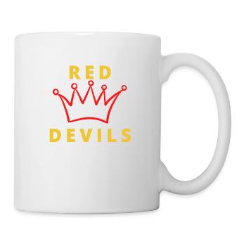 Diables rouge - Mug blanc - blanc - Droite