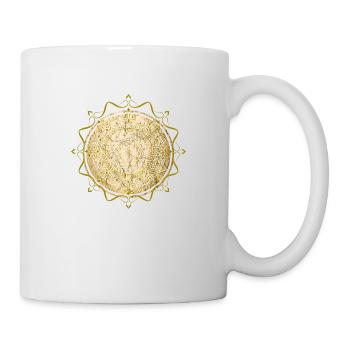 mandala buddhismus spiritualität - Tasse - Weiß - Rechts
