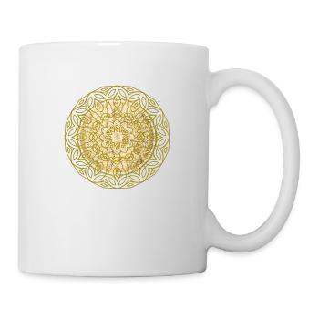 bouddhisme soleil méditation spirituelle hindu - Mug blanc - blanc - Droite