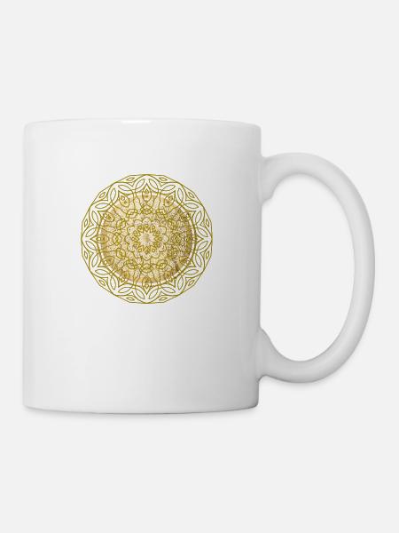 buddhism sun meditation spiritual hindu - Mug - white