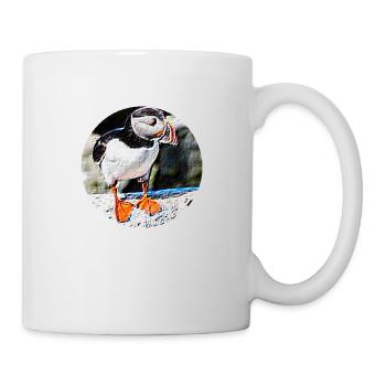 Puffin Rock - Mug blanc - blanc - Droite