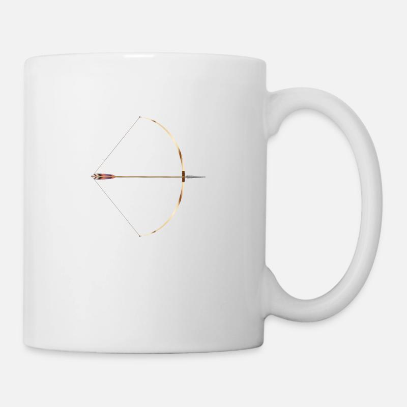 Tiré anglais Longbow - Mug blanc - blanc