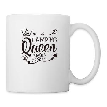 Camping Queen - Mug blanc - blanc - Droite