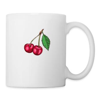 MEINE KIRSCHE - Tasse - Weiß - Rechts