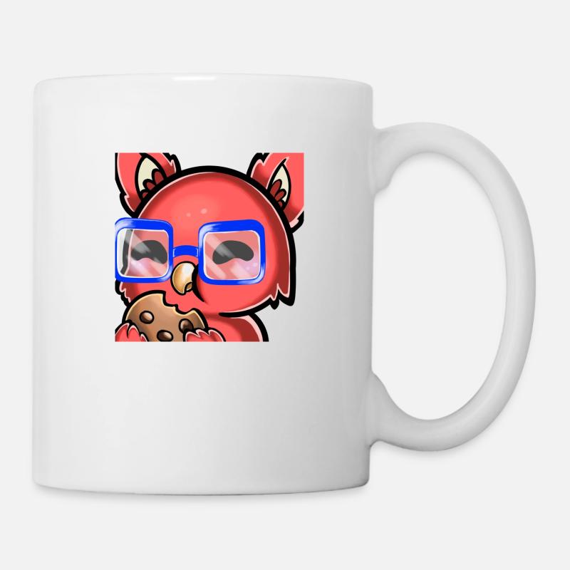 Chaoscookie Nom - Tasse - Weiß