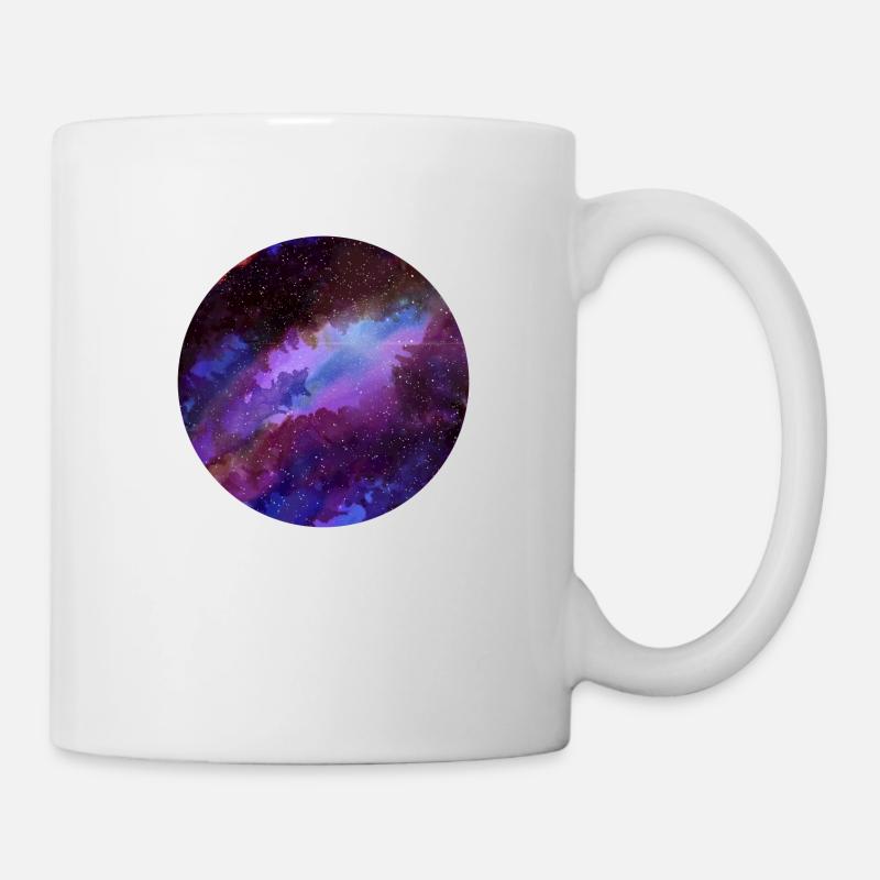 Galaxy Design - Tasse - Weiß