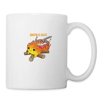 Calcifers Bacon and Egg Cook Food Lover - Mug - white - Right