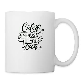 Attrapez-moi si vous le pouvez - Mug blanc - blanc - Droite
