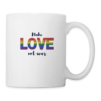 Machen Sie Liebe nicht War Pride 2021 Ausgabe - Tasse - Weiß - Rechts