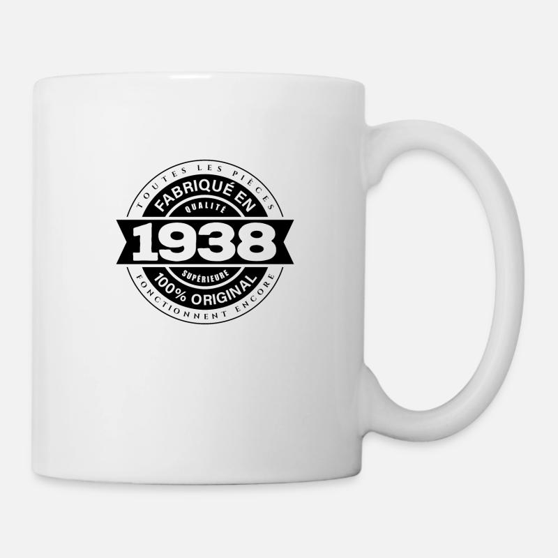 FABRIQUÉ EN 1938 - Mug blanc - blanc