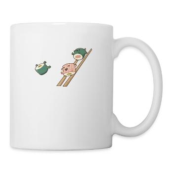 Sushi Anime Character Kawaii Japanese Food Gift - Mug - white - Right