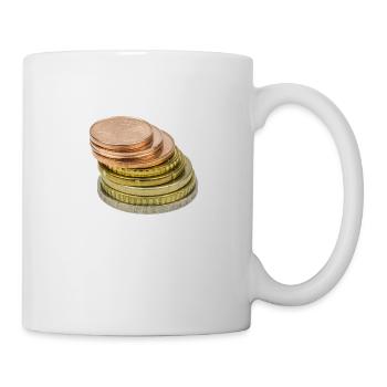 euro cent - Mug blanc - blanc - Droite