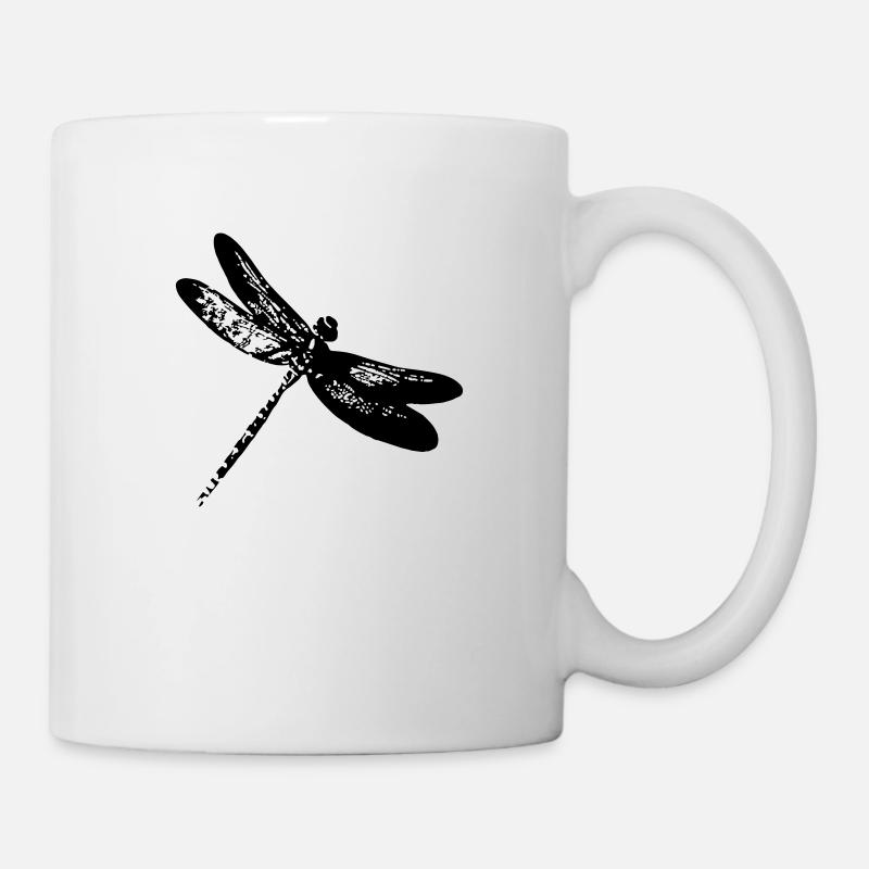 Dragonfly - Choose your Colour - Mug blanc - blanc