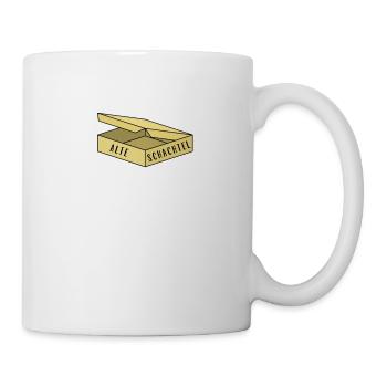 Alles Gute zum Geburtstag alte Schachtel | lustig - Tasse - Weiß - Rechts