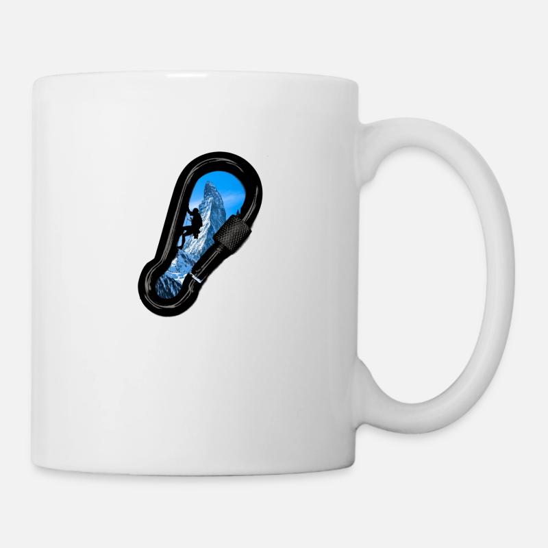 Klettern - Tasse - Weiß