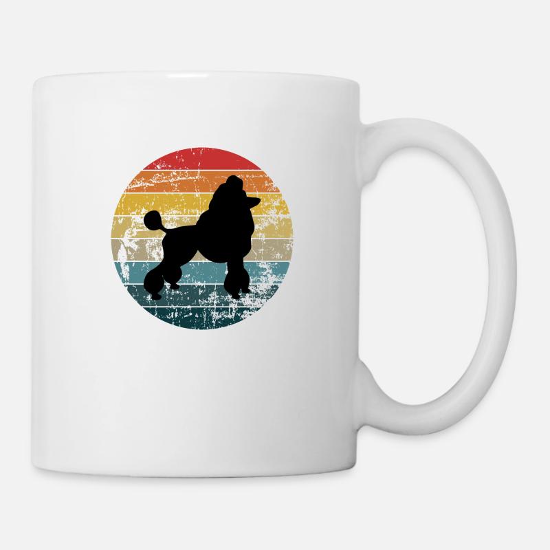 Poodle - Mug - white