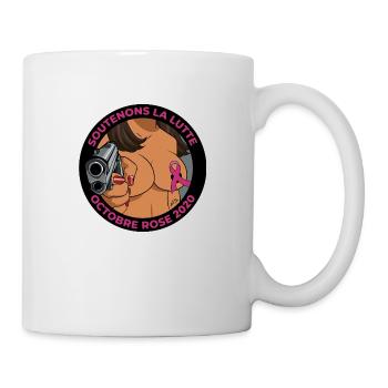 Octobre Rose - Mug blanc - blanc - Droite