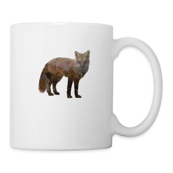 Fuchs - Tasse - Weiß - Rechts