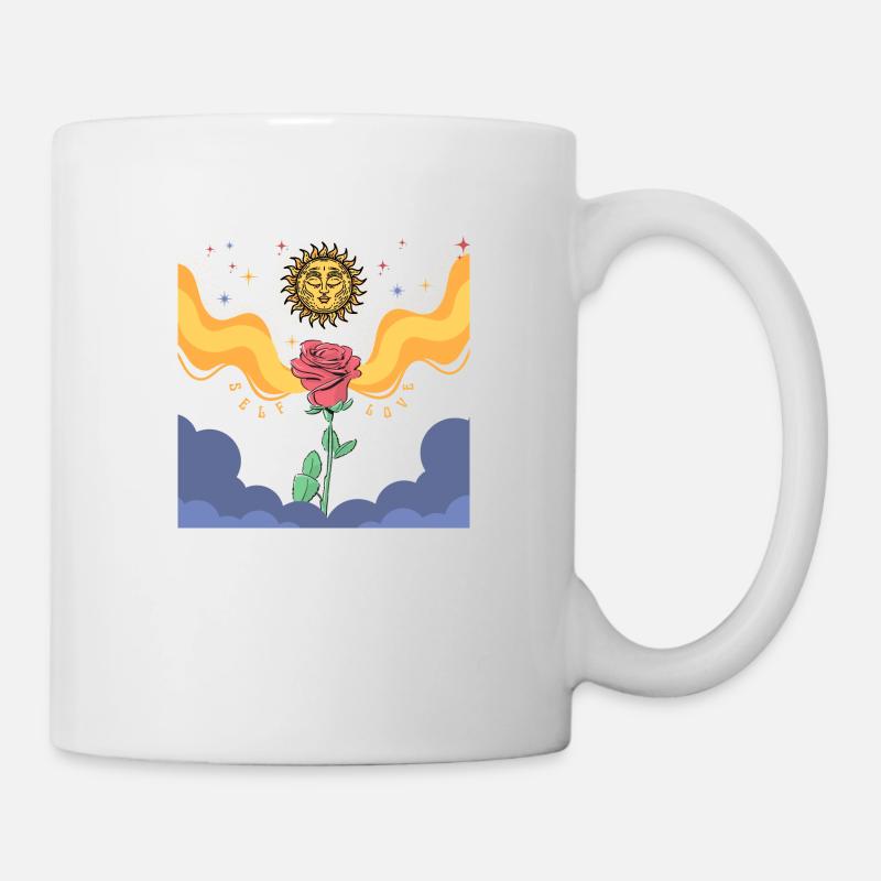 self love - Mug - white