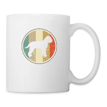Lagotto Romagnolo - Tasse - Weiß - Rechts