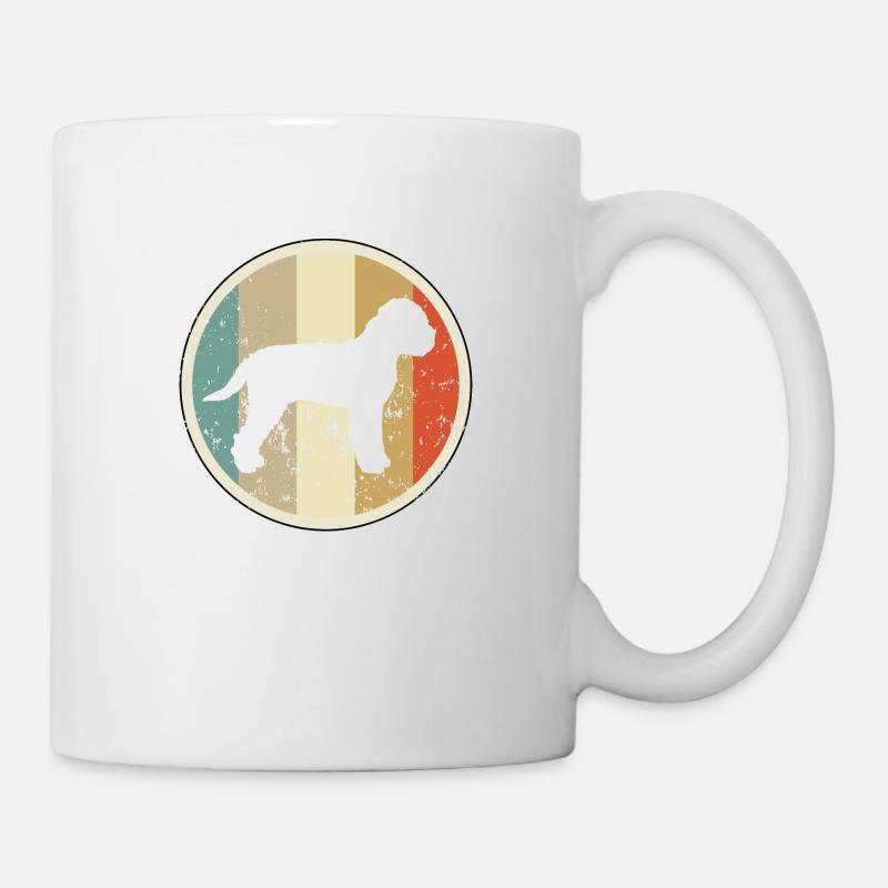 Lagotto Romagnolo - Tasse - Weiß