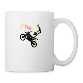 freestyle motocross - Mug - white - Right