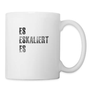 ES Eskaliert Eh - Tasse - Weiß - Rechts