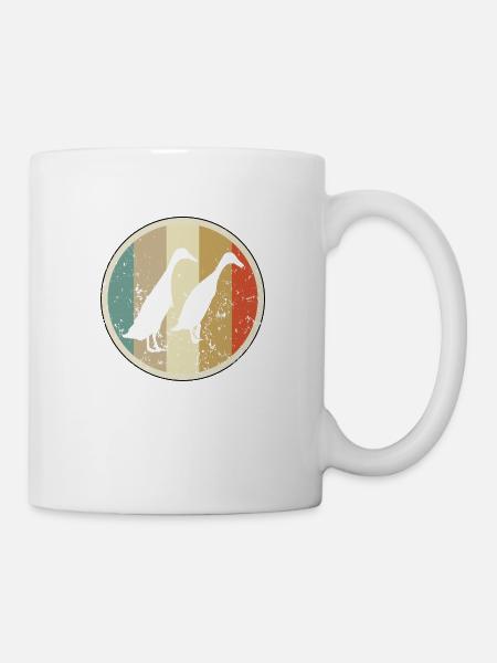 Laufenten - Tasse - Weiß