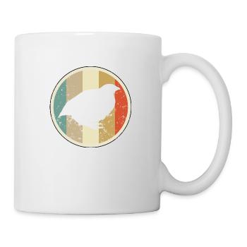 Chinesische Zwergwachtel Wachtel - Tasse - Weiß - Rechts