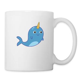 Narwal - Tasse - Weiß - Rechts