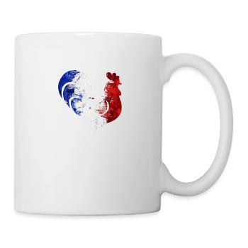 Rooster France Football - Mug - white - Right