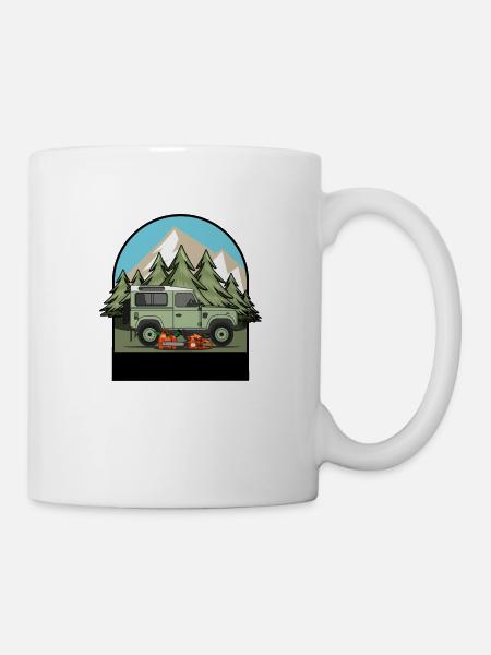 Lumberjack - Dein Name - Tasse - Weiß