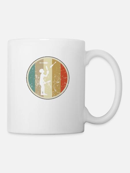 Jongleur Keulen Zirkus Circus Jonglieren - Tasse - Weiß