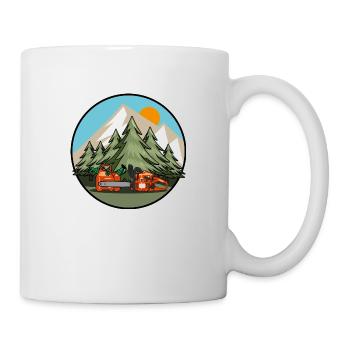 Kettensäge - Natur - Tasse - Weiß - Rechts