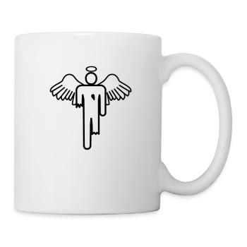 Ange brisé Homme--baguette - Mug blanc - blanc - Droite