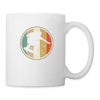 Skateboarding Skateboarder Skateboard - Tasse - Weiß - Rechts