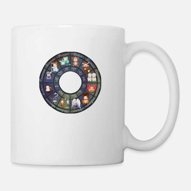 Zodiaque Chibi - Mug blanc - blanc