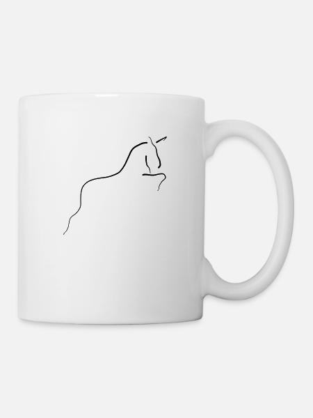 Einhorn 7 - Tasse - Weiß