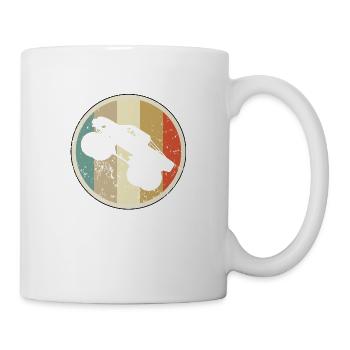 Monstertruck - Tasse - Weiß - Rechts