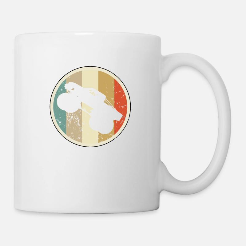 Monstertruck - Tasse - Weiß
