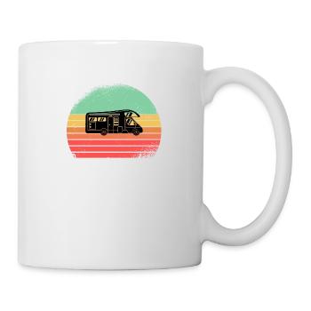 Camping Life Retro Sun Wohnmobil - Tasse - Weiß - Rechts