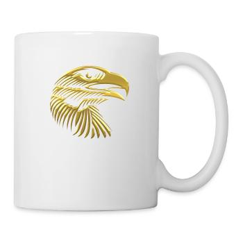 Eagles Eagle Eagle bird falcon hawk - Mug - white - Right