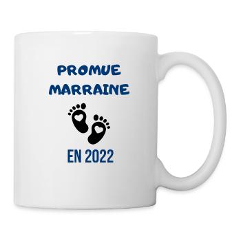 T-shirt marraine en 2022 - Mug blanc - blanc - Droite