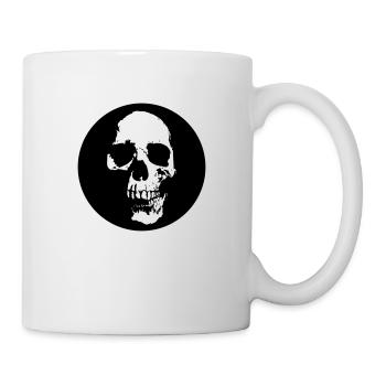 skull - Tasse - Weiß - Rechts