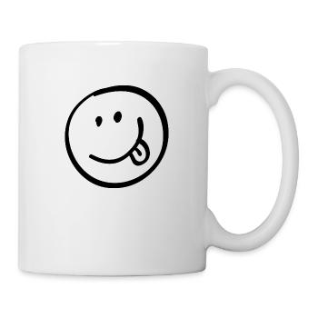 Cheeky face - Mug - white - Right