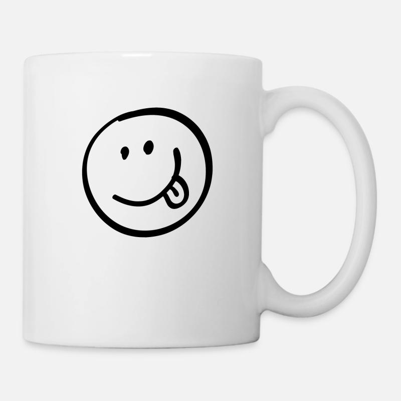 Cheeky face - Mug - white