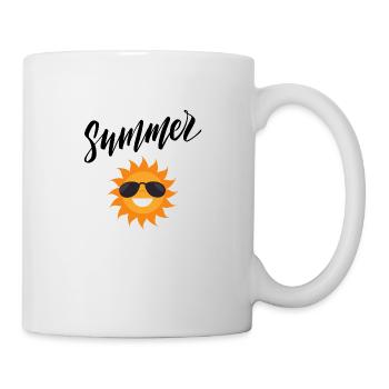 Summer - Tasse - Weiß - Rechts