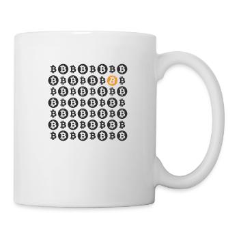 BitcoinChess - Tasse - Weiß - Rechts