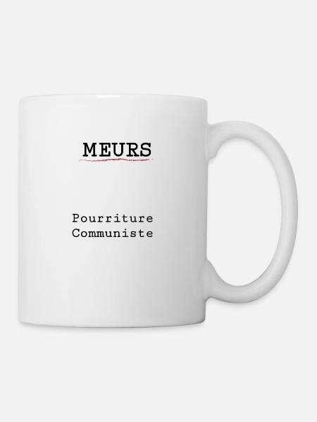 Meurs Pourriture Communiste / La Cité De La Peur - Mug blanc - blanc