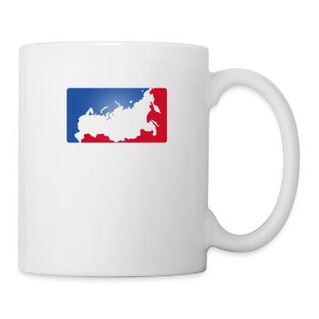 Made in Russia Retro sports Baseball - Mug blanc - blanc - Droite